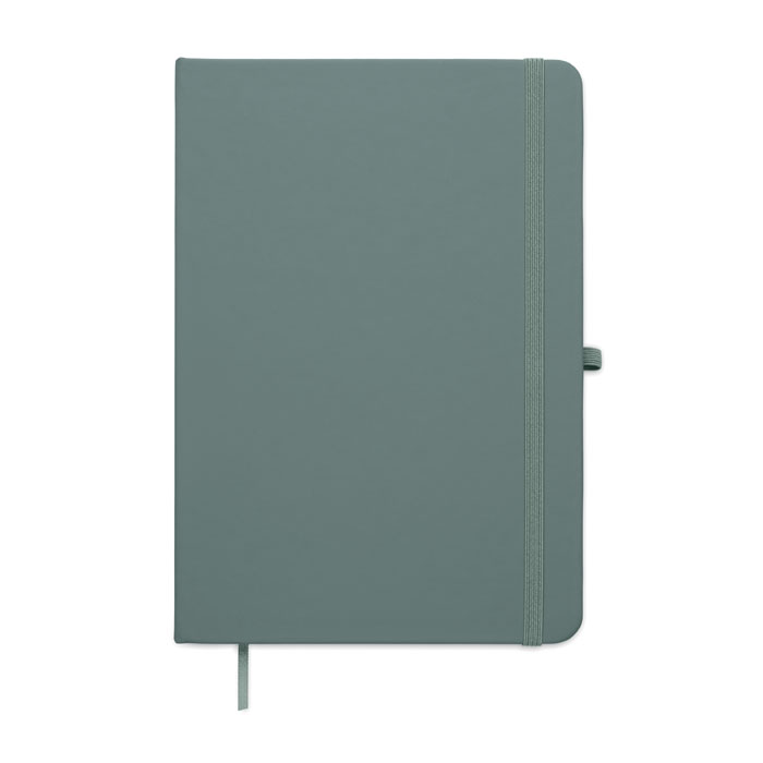 Notebook A5 in PU riciclato Petrolio item picture back