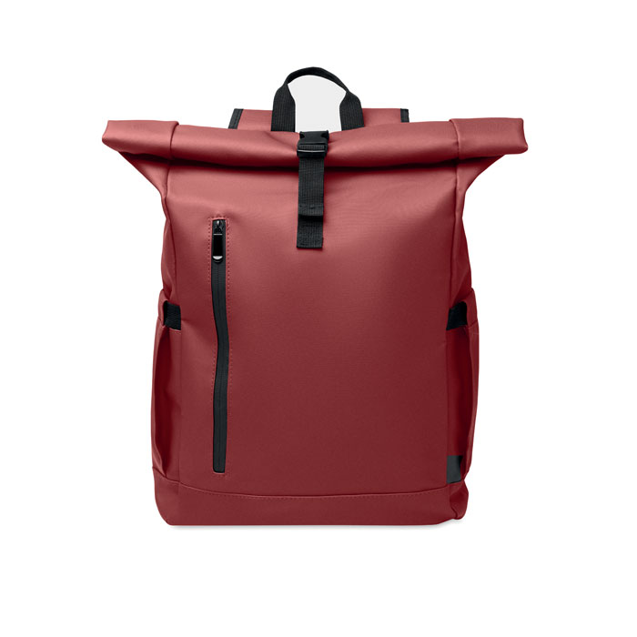 Zaino Rolltop per laptop 600D Borgogna item picture top