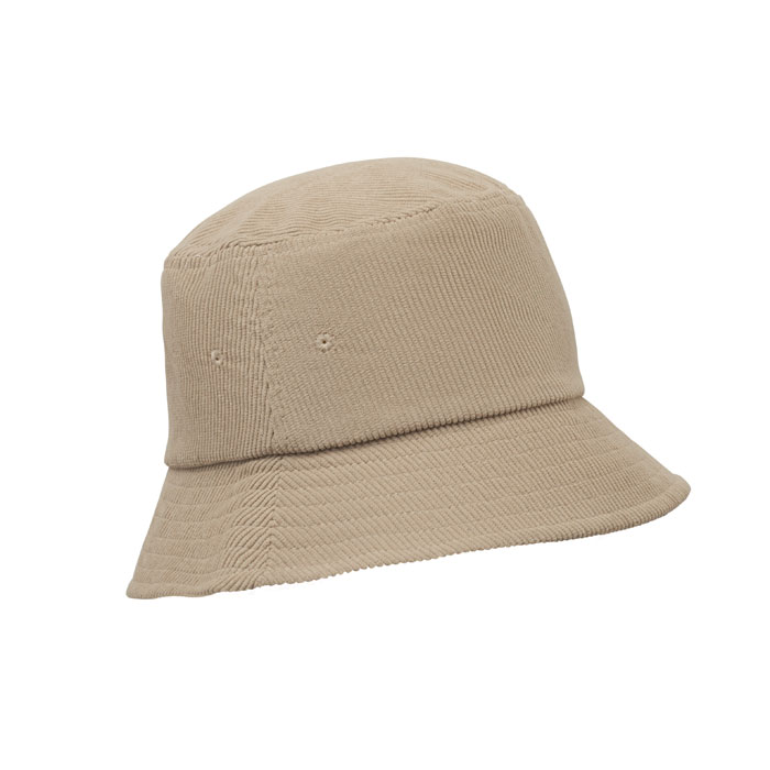 Corduroy bucket hat Beige item picture back