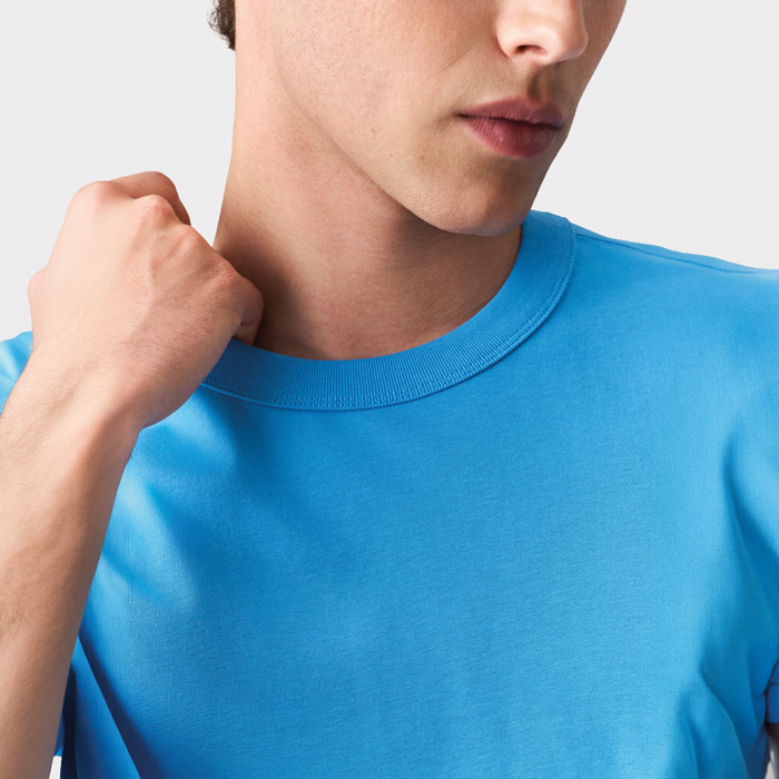 BOXY MEN OVERSIZED T-SHIRT Azure item picture 7