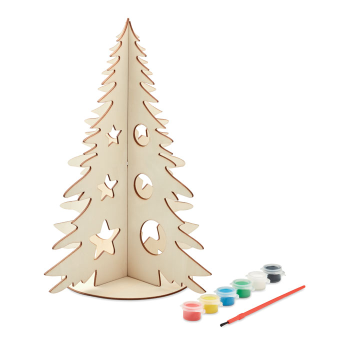 Albero di Natale fai da te wood item picture front