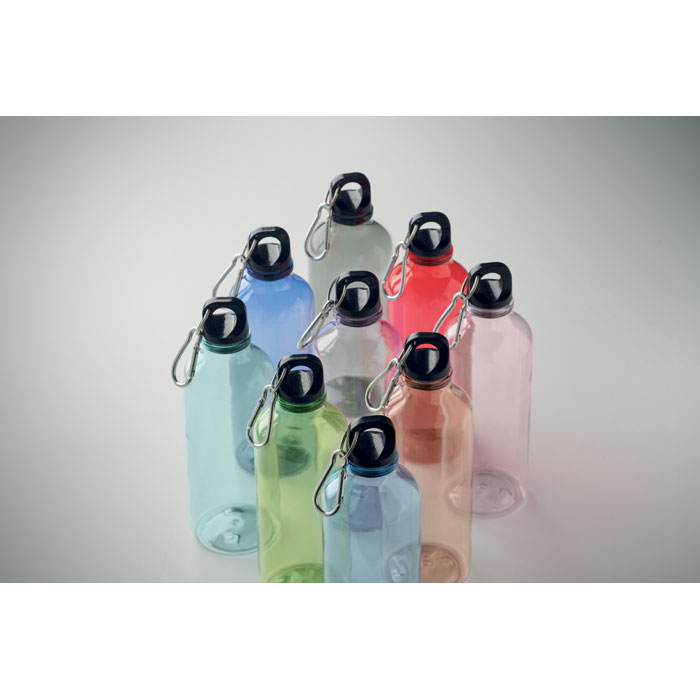 RPET bottle 500ml Azzurro Chiaro Trasparente item picture open