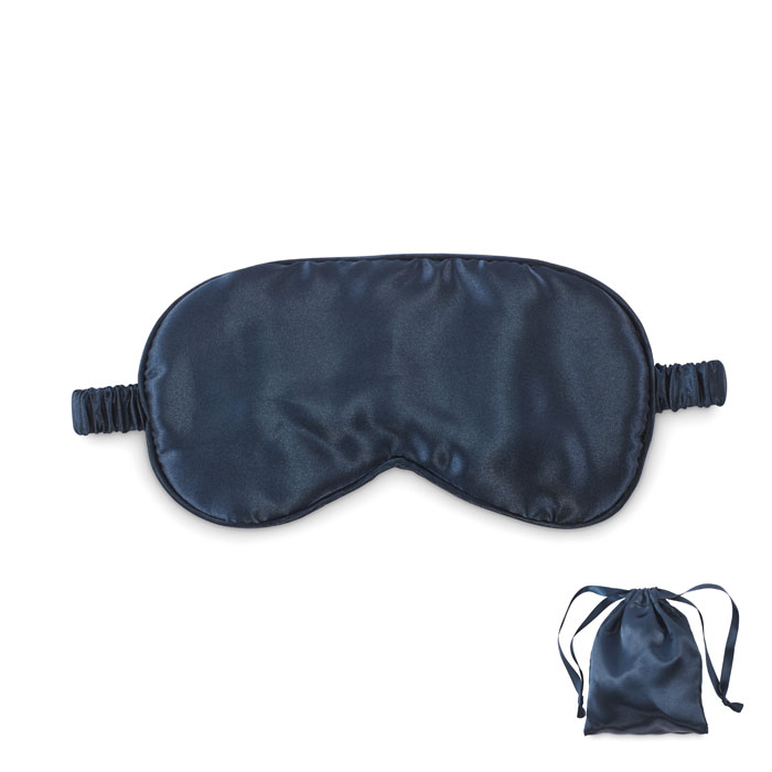 Soft polyester eye mask Blu item picture front