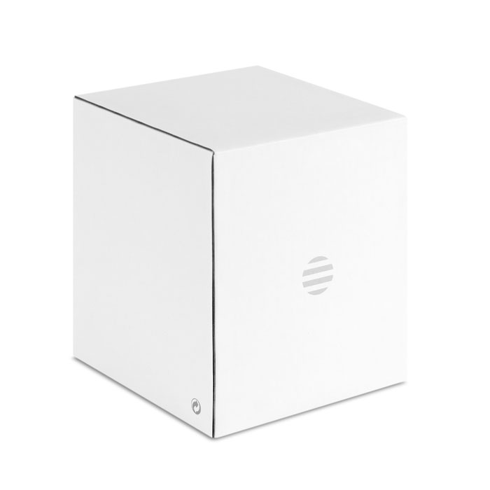 Speaker con luce da tavolo white item picture box