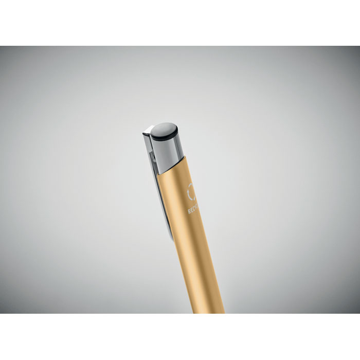 Recycled aluminium ball pen Oro item detail picture