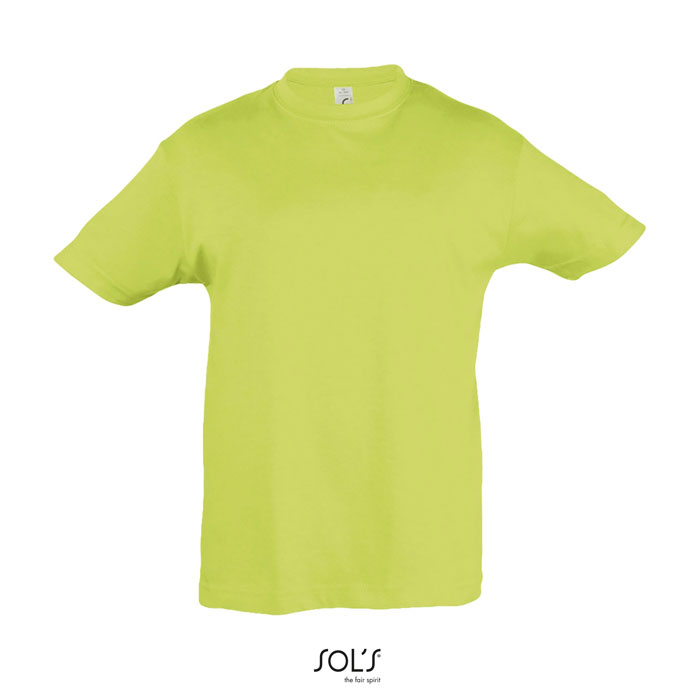 REGENT KIDS T-SHIRT 150g Apple Green item picture front