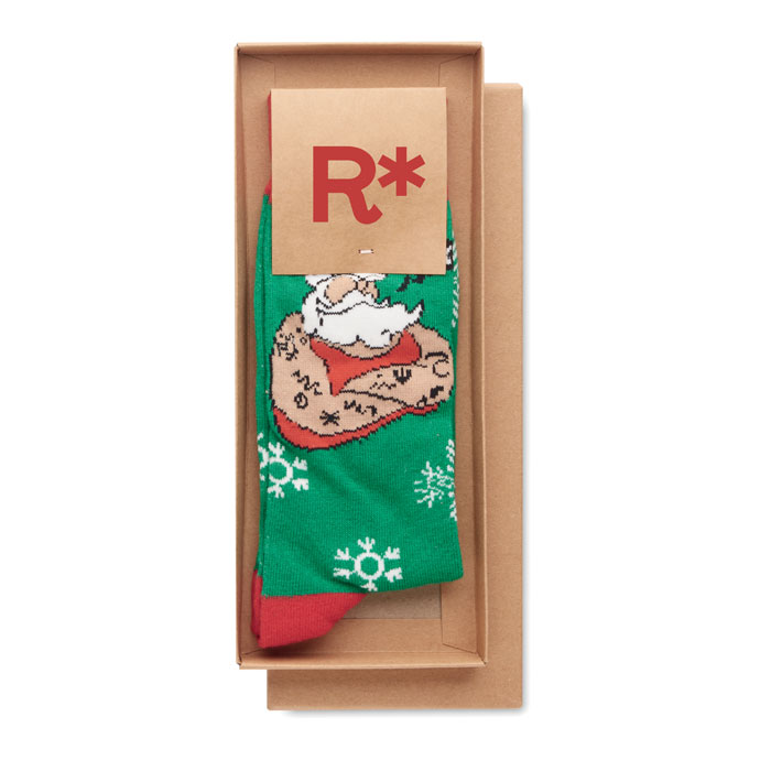 Pair of Christmas socks L Verde item picture printed