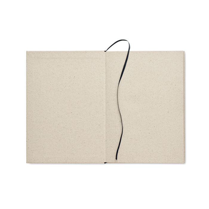 Quaderno in carta di erba beige item picture top
