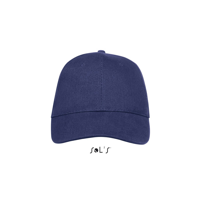 BUFFALO SIX PANEL CAP Blu Scuro Francese item picture front