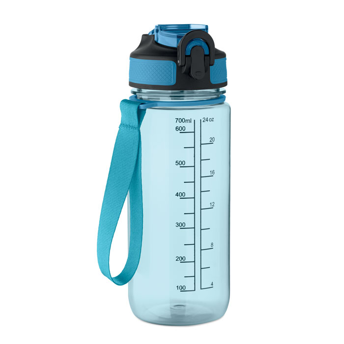 Bottiglia sport 700ml Azzurro Chiaro Trasparente item picture front