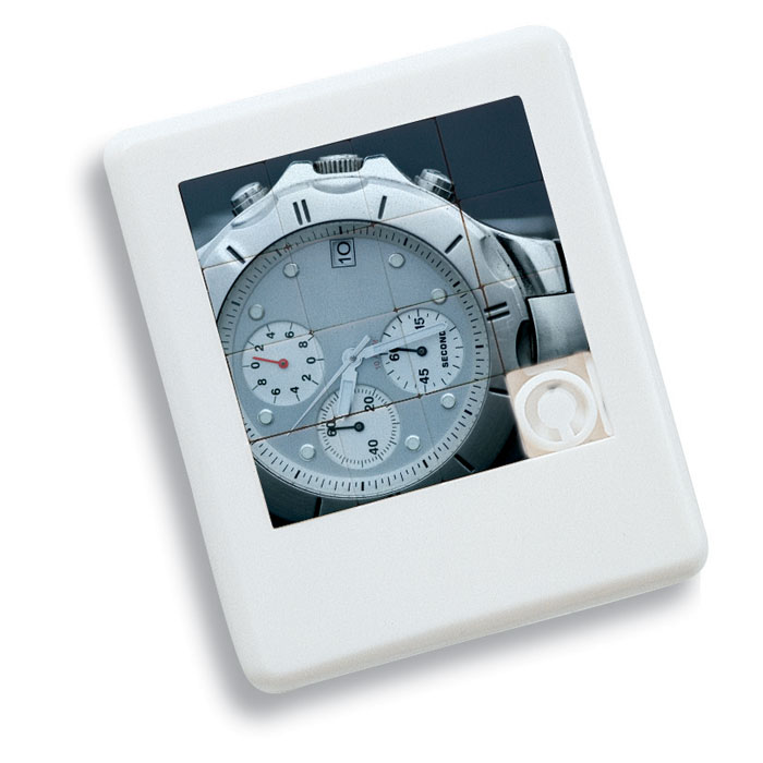 Gioco del 15 in plastica Bianco item picture top