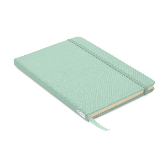 Notebook A5 in 600D RPET Verde Menta item picture front
