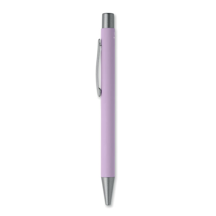 Recycled aluminium ball pen Viola item picture back