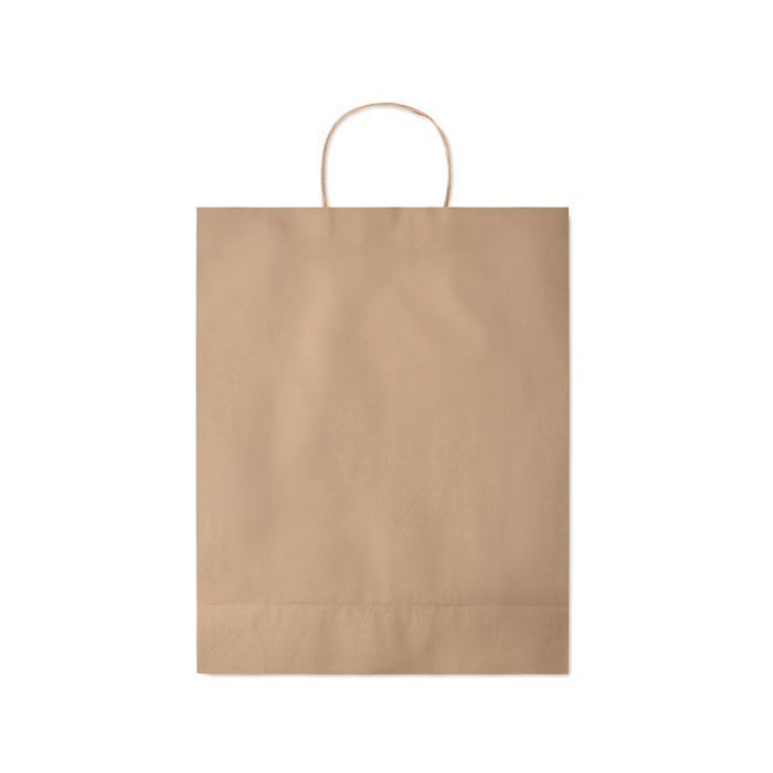 Large Gift paper bag 90 gr/m² Beige item picture top