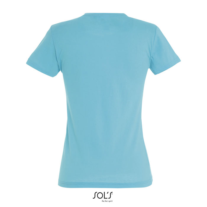 MISS WOMEN T-SHIRT 150g atoll blue item picture back
