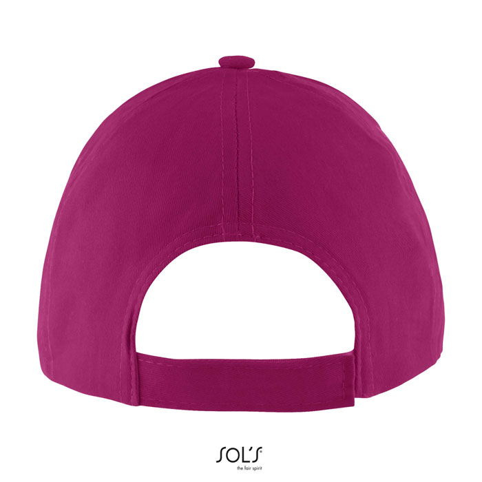 BUZZ FIVE PANEL CAP Fuchsia item picture side