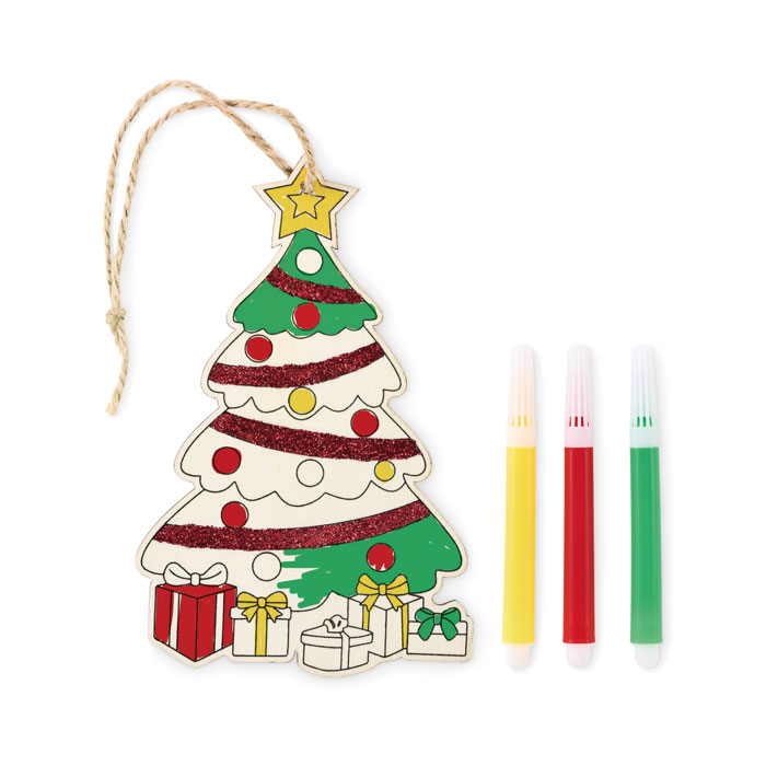 Christmas tree ornament Legno item picture 1