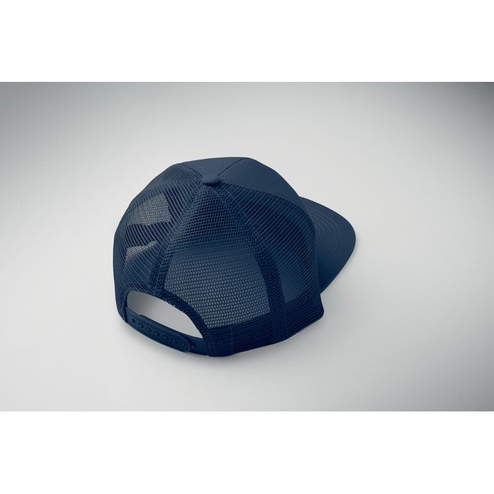 7 panel flat visor cap Francese Navy item ambiant picture