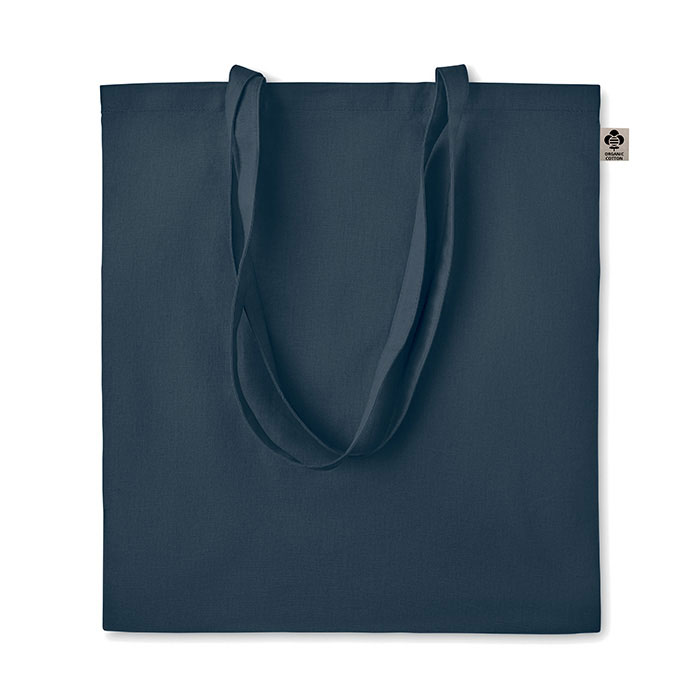 Organic cotton shopping bag Francese Navy item picture front