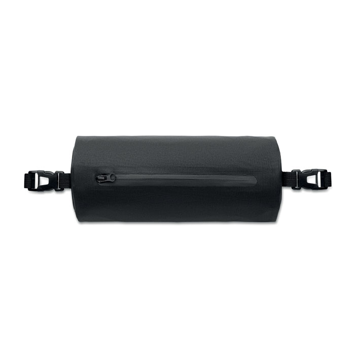 Sports dry bag in 300D RPET Nero item picture back