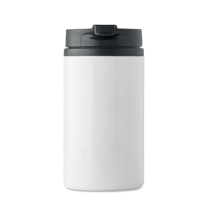 Double wall cup 250 ml Bianco item picture side