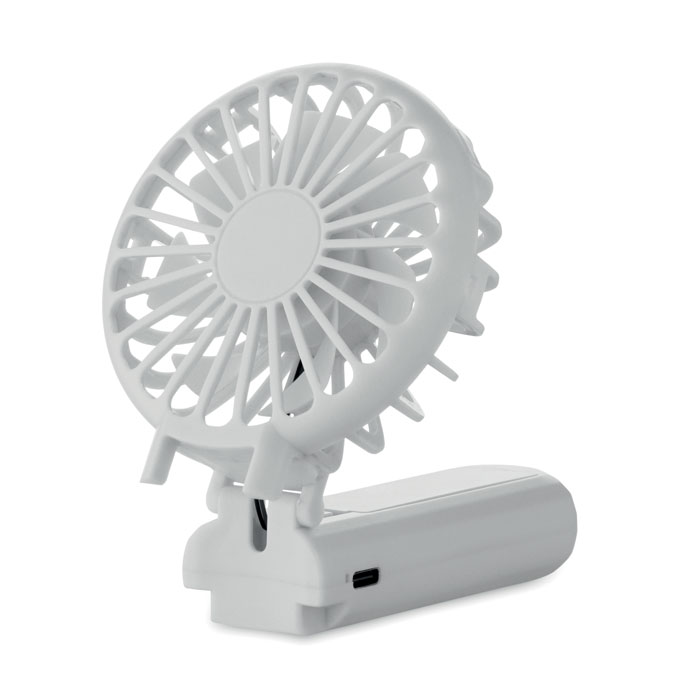 Portable foldable fan Bianco item picture side
