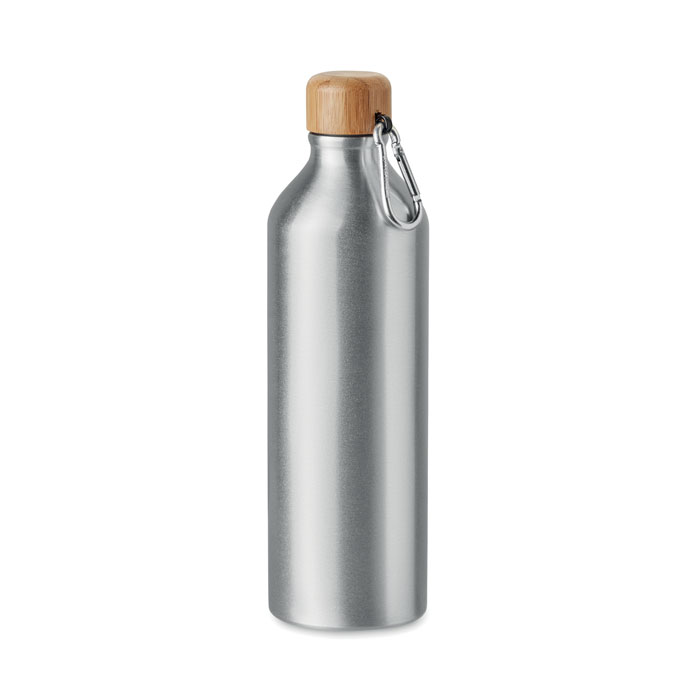 Bottiglia di alluminio 800 ml Argento Opaco item picture front