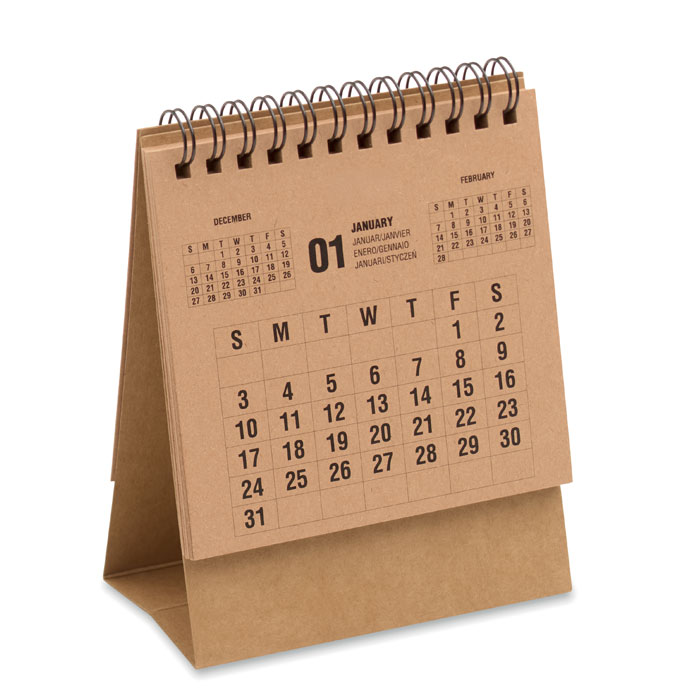 Calendario da tavolo Beige item picture 1