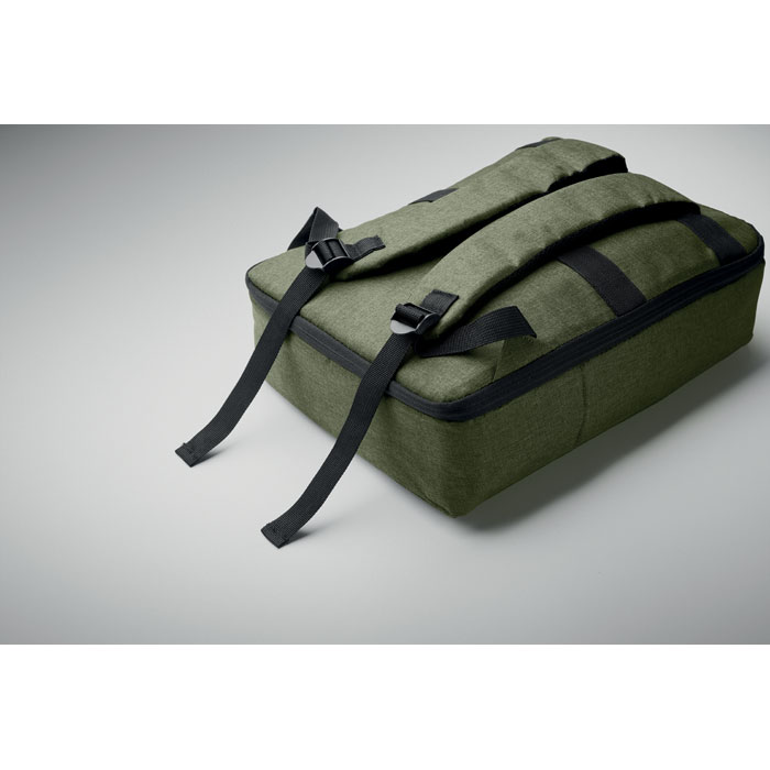 Zaino sottile per laptop Verde Militare item detail picture