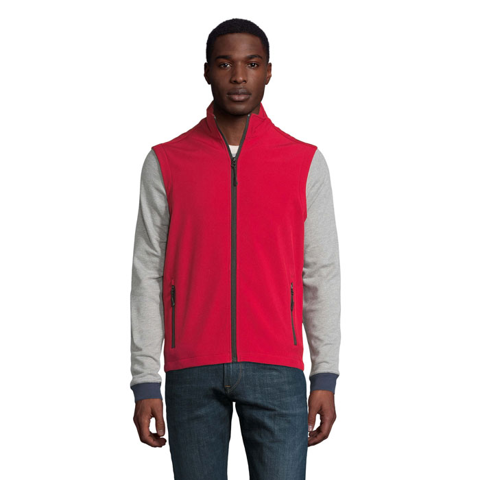 RACE BW MEN SOFTSHELL Rosso Peperoncino item picture front