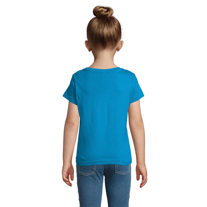 CHERRY GIRLS T-SHIRT 150 Aqua item picture back