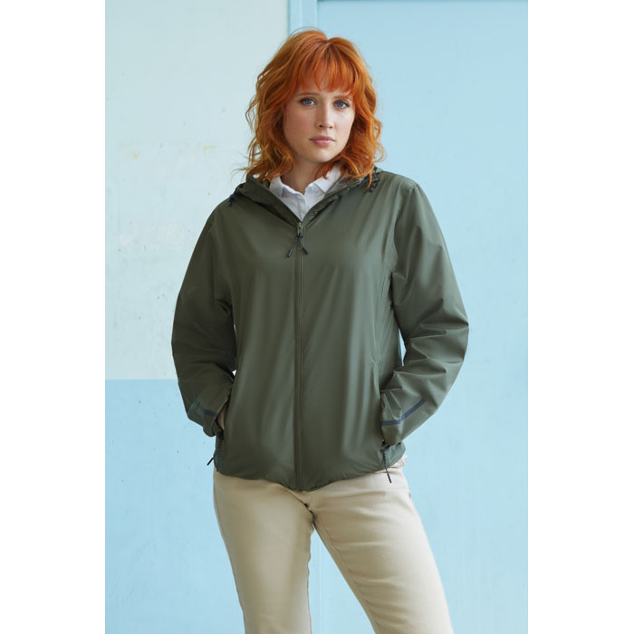 ANDREA UNISEX WINDBREAKER Deep Khaki item picture 1