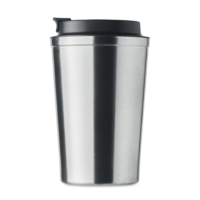Double wall tumbler 350 ml Argento Opaco item picture open