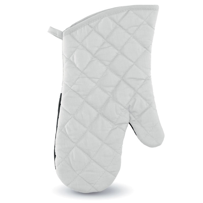 Cotton oven glove Bianco item picture side