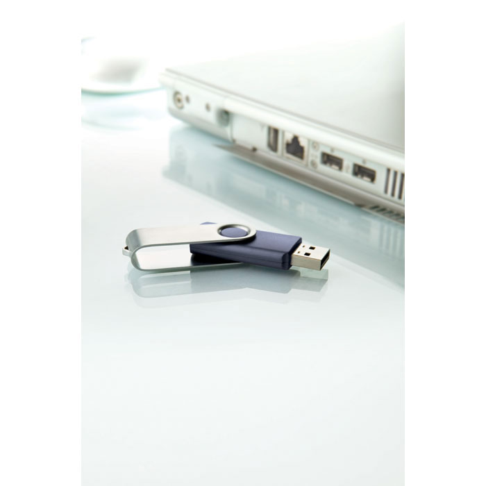 Techmate. USB flash 4GB Blu item ambiant picture