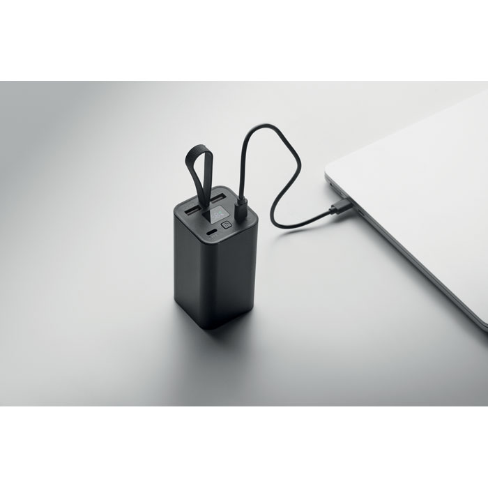 Power bank 20.000 mAh Nero item picture side