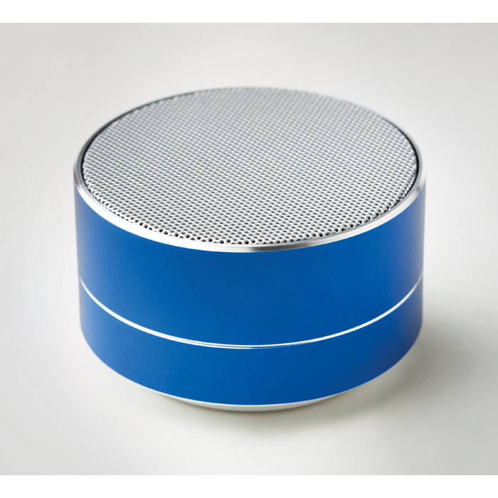 Speaker  3W in alluminio royal blue item picture side