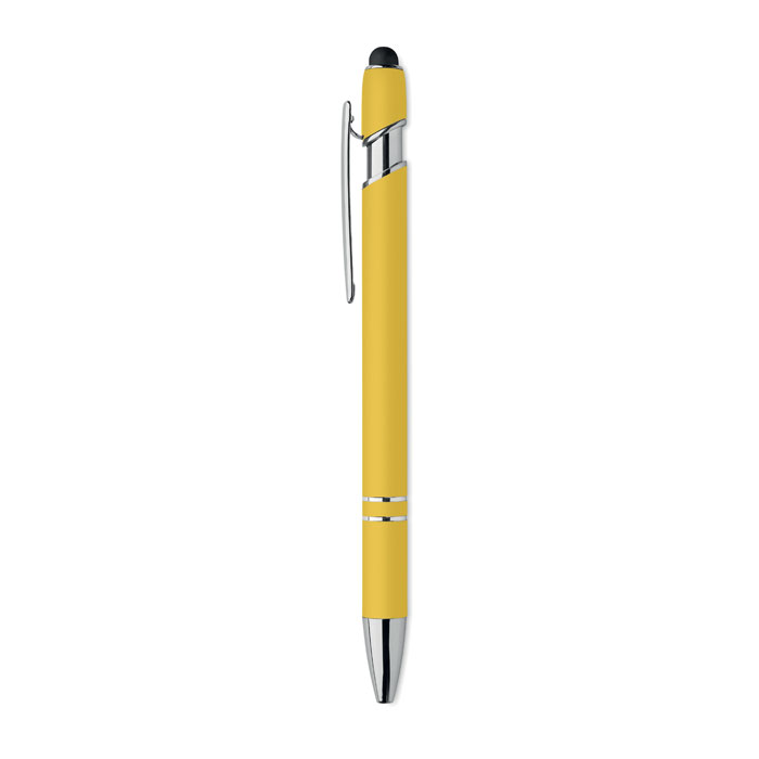 Penna in alluminio riciclato Giallo item picture side