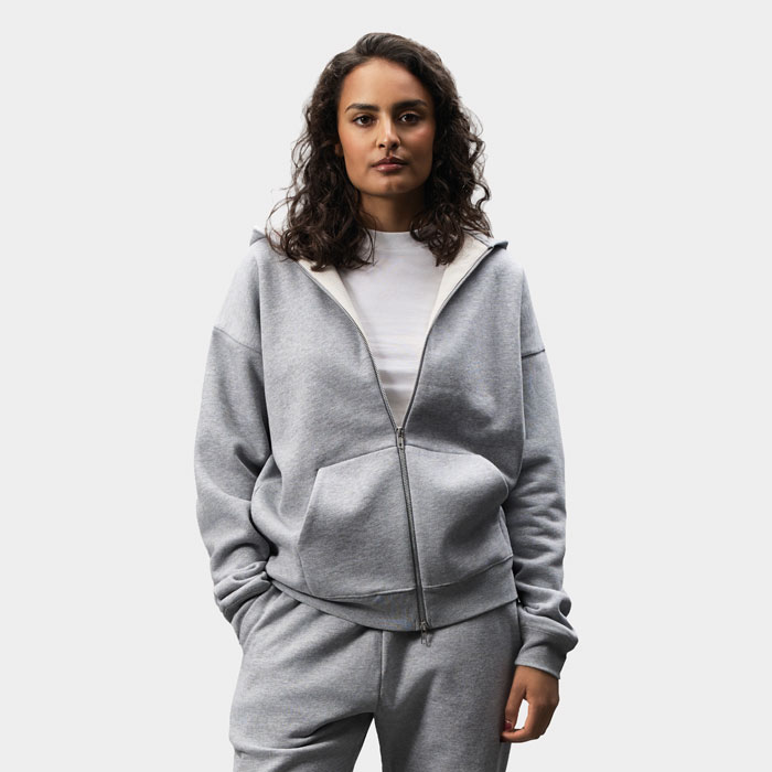 ELIOTT FULLZIP HOODIE Grigio Melange 2 item picture 4