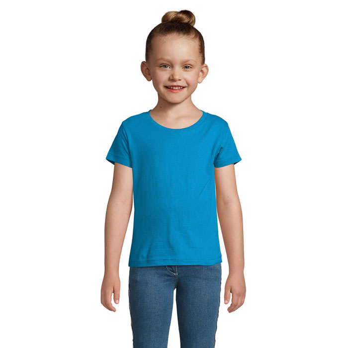 CHERRY GIRLS T-SHIRT 150 Aqua item picture front