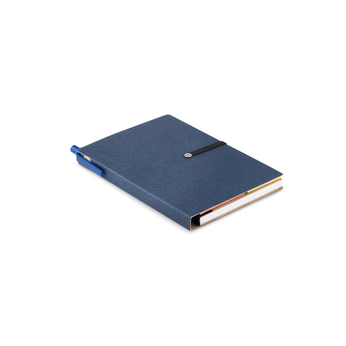 Notebook in carta riciclata blue item picture front
