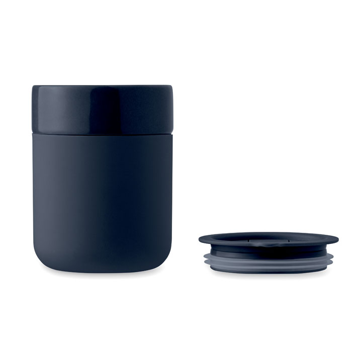 Bicchiere in ceramica 330 ml Francese Navy item picture top