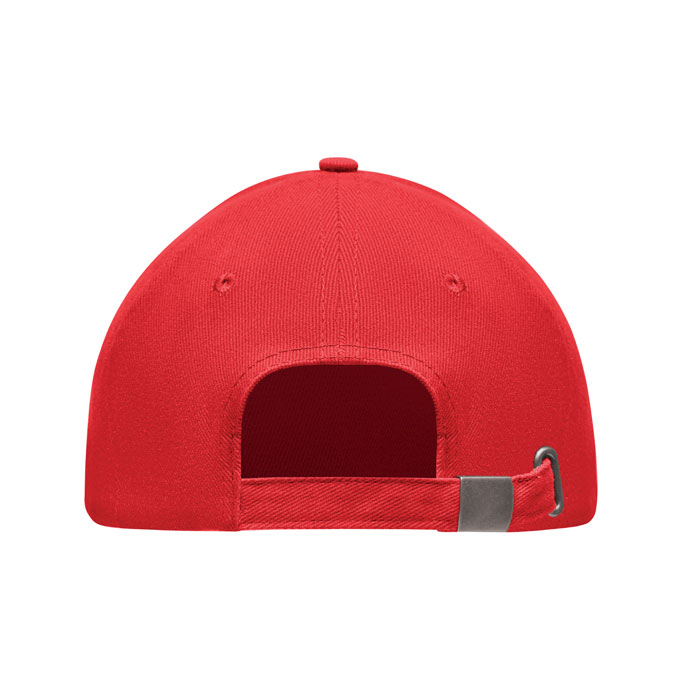 5 panel baseball cap Rosso item picture back