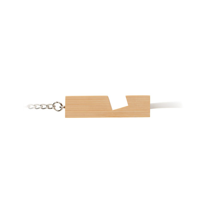 Bamboo key ring and stand Legno item picture 4