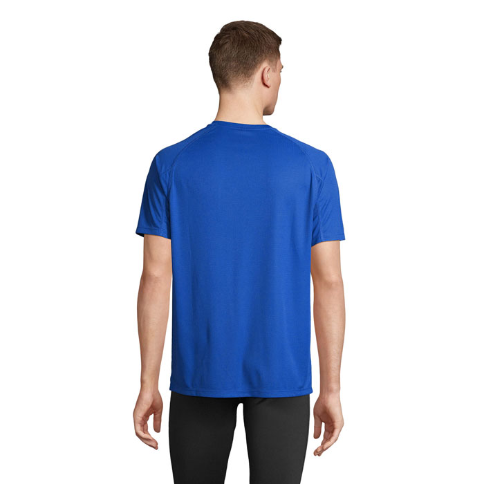 VORTEX RAGLAN T-SHIRT Blu Royal item picture back