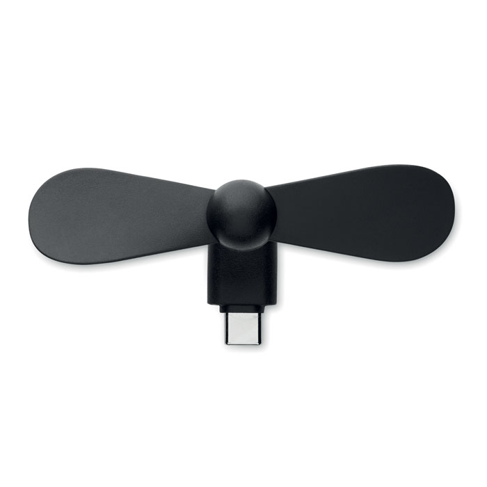 Portable USB-C fan Nero item picture back