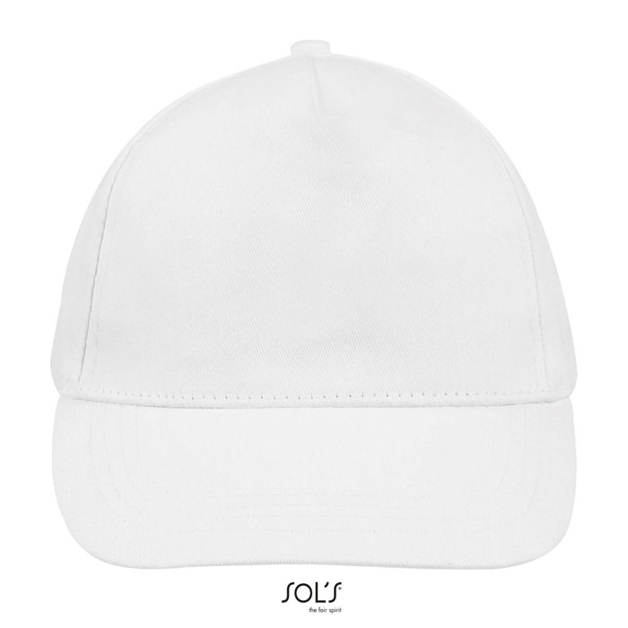 BUZZ FIVE PANEL CAP Bianco item picture front