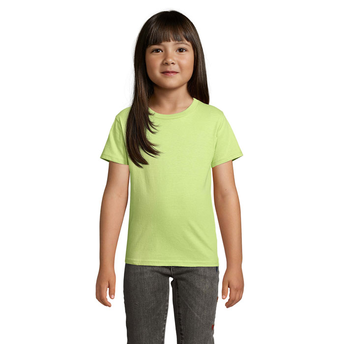 CRUSADER KIDS T-SHIRT 150g Apple Green item picture front