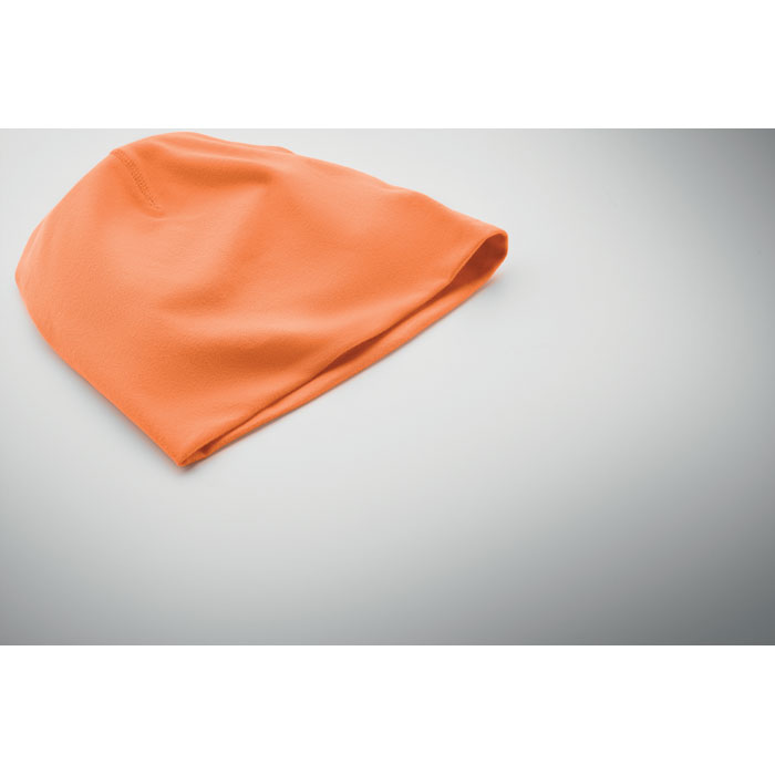 Unisex beanie in cotton Arancio item detail picture