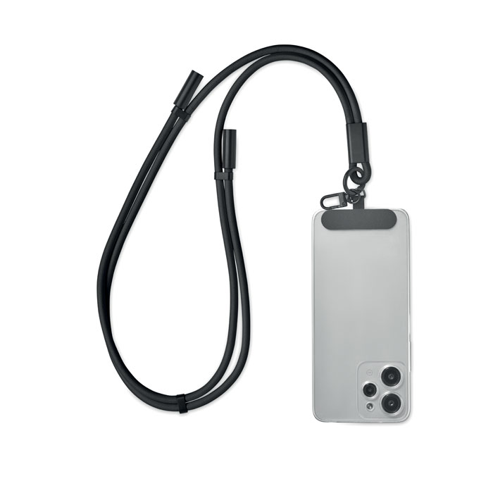 60W charging and data lanyard Nero item picture 1